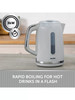 Breville Bold Electric Kettle 1.7L Rapid Boil Cordless Textured Plastic Grey – image 6