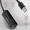 Axagon HUE-M1A 4x USB 3.2 Gen 1 MINI hub, metal, 20cm USB-A cable