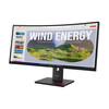 Lenovo ThinkVision T34WD-40 34" WQHD VA 120Hz Curved Monitor USB-C Height Adjustable - 64AEGAT1EU