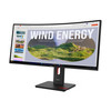 Lenovo ThinkVision T34WD-40 34" WQHD VA 120Hz Curved Monitor USB-C Height Adjustable - 64AEGAT1EU