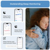 RingConn Smart Health Monitoring Ring Moonlit Silver Size 11 Sleep Tracker – image 4