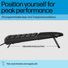 HP 485 Comfort Ergonomic Wired USB Keyboard with Wrist Rest UK Layout PC Mac – image 7