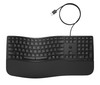 HP 485 Comfort Ergonomic Wired USB Keyboard with Wrist Rest UK Layout PC Mac – image 9