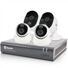 Swann Motion-Sensing 4 Channel 1TB CCTV Kit 1080p 2x Dome, 2x Bullet Cameras