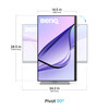 BenQ MA270S 27" 5K Ultra HD 70Hz IPS Monitor White - 9H.LNYLA.TBE – image 4