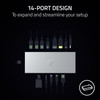 Razer USB 4 Dock 14-Port Docking Station 100W PD Dual 4K - RC21-02280200-R3W1 – image 3