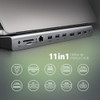 AXAGON HMC-4KX3 USB-C Docking Station with 100W PD, Dual HDMI & DisplayPort - HMC-4KX3 – image 2
