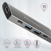 AXAGON Speedster USB-C Docking Station 10Gbps 4K HDMI 100W PD - HMC-5G2 – image 4