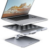 AXAGON Height Adjustable Laptop and Tablet Stand 10" to 17.3" Grey Aluminium - STND-LQ – image 2