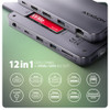 AXAGON USB-C Docking Station with M.2 SSD Enclosure, HDMI, DP & 100W PD - HMC-12GM2 – image 2