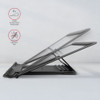 AXAGON Aluminium Laptop and Tablet Stand, 10"-17.3", Height Adjustable - STND-L – image 3