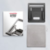 AXAGON Aluminium Laptop and Tablet Stand, 10"-17.3", Height Adjustable - STND-L – image 9