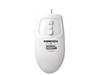 Man & Machine Mighty Mouse Waterproof Medical Optical Mouse, 5-Button, IP68, White - MM/W5