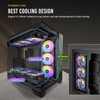 Antec Constellation C8 Full Tower E-ATX PC Case Tempered Glass Black - C8 – image 3