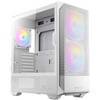 Antec NX416L Mid-Tower ATX PC Case with Tempered Glass - NX416L White