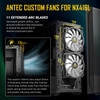 Antec NX416L Mid-Tower ATX PC Case with Tempered Glass - NX416L White – image 3