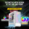 Antec NX416L Mid-Tower ATX PC Case with Tempered Glass - NX416L White – image 4
