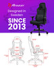 Arozzi Vernazza Supersoft Fabric Gaming Chair, 4D Armrests, 145kg Capacity - VERNAZZA-SPSF-PBK – image 7