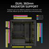 Corsair Frame 4000D Mid-Tower ATX Case with 14.5" LCD & 4x ARGB Fans - CC-9011326-WW – image 6