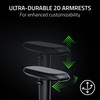 Razer Iskur V2 X NewGen - Ergonomic Gaming Chair with Breathable Comfort - Gen-2 EPU Leather with CoolTouch Technology - Built-In Lumbar Support - Ultra-Wide Shoulder Arches and Seat Base | Black – image 6