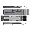 j5create Laptop Stand with USB 4-Port Hub for Up to 16" Laptops, Aluminium, Grey - JTS223-N – image 3