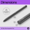 HP Slim Rechargeable Pen for Pro x360 Fortis 11 435 Laptop Stylus Black New – image 3