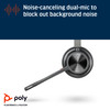 Poly Voyager 4320 Bluetooth Headset, BT700 USB-C Adapter, Up to 24h Talk Time, 50m Range - 76U50AA – image 7