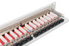 DIGITUS 24-Port Cat 6A Shielded Patch Panel, 19-inch 1U Rack Mount, LSA, Grey - DN-91624S-EA – image 6