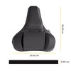Fellowes Professional Series Ultimate Back Support, Microban Antibacterial, Tri-Tachment, Black - 8041801 – image 3