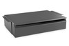 DIGITUS Under-Desk Drawer, Extendable, 48cm Deep, 5kg Load, Steel Frame, Black - DA-90443
