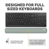 Fellowes Breyta Keyboard Wrist Rest, Microban Antibacterial, Silicone, Sage – image 8
