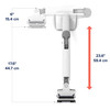 Ergotron HX Heavy Duty Monitor Arm, Desk Mount for Monitors up to 49", 9.1-19.1kg, White - 45-475-216 – image 6