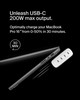 Belkin BoostCharge Pro 4-Port USB-C GaN Wall Charger 200W, USB-C PD 3.1, 5ft Power Cord, White - WCH015MYWH – image 3