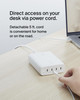 Belkin BoostCharge Pro 4-Port USB-C GaN Wall Charger 200W, USB-C PD 3.1, 5ft Power Cord, White - WCH015MYWH – image 4