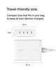 Belkin BoostCharge Pro 4-Port USB-C GaN Wall Charger 200W, USB-C PD 3.1, 5ft Power Cord, White - WCH015MYWH – image 7