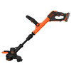 BLACK+DECKER 18V Cordless Strimmer with Resin Blades, 25cm Cut, 2.0Ah Battery Kit - BCSTR918D1-GB – image 2
