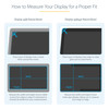 StarTech.com Privacy Screen for 21.5" 16:9 Monitors, Reversible Matte/Glossy, Blue Light Reducing - PRIVSCNMON21 – image 10