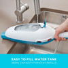 BLACK+DECKER 1300W Steam Mop, 380ml Water Tank, Microfibre Pad, White - FSM13E1-GB – image 4