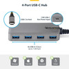 StarTech.com 4-Port USB-C Hub, 4x USB-A 5Gbps, 30cm Built-in Cable, Driverless - 5G4ACUSBCHUB – image 2
