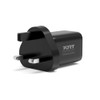 Port Designs Connect 45W GaN Wall Charger, USB-C PD + USB-A Quick Charge, 2m USB-C Cable, UK Plug - 900105-UK – image 4