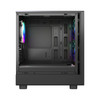 VIDA Spire M Micro ATX Gaming Case, Mesh Front, 3x ARGB Fans, Tempered Glass, Black - SPIREM-BLK – image 3