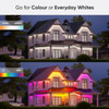Nanoleaf Smart RGBICW Outdoor Wall Lights Expansion Pack 5m, Matter, Music Sync, IP67 - N7401E00-5POL – image 2
