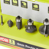 Ryobi RAKRBS5 Router Cutter Set, 5 Piece, 6mm - RAKRBS5 – image 4