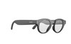 HTC VIVE Eagle AI Glasses, Camera, Open-Ear Speakers, ZEISS Lenses, Unisex Pantos, Charcoal Black - 99HAUT009-RET