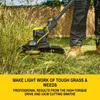 STANLEY V20 18V Cordless String Trimmer, 33cm, Edge Guard, with 4.0Ah Battery & Charger - STCST933M1-GB – image 2