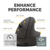 Fellowes Breyta Plus+ Ergonomic Vertical Mouse, Small, Right-Handed, Bluetooth/Dongle/Wired – image 7