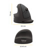 Fellowes Breyta Plus+ Ergonomic Vertical Mouse, Medium, Left-Handed, Bluetooth/Dongle/Wired – image 4