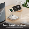 NOCO XGrid XDS3 3-in-1 Wireless Charging Stand for iPhone, Apple Watch & AirPods, White, MagSafe Compatible - XDS3W – image 3