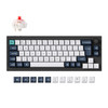 Keychron Q2 Max Wireless Mechanical Keyboard, 65% UK ISO, Gateron Jupiter Red, Carbon Black - Q2M-M1-UK – image 4
