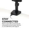 Fellowes Platinum Series Triple Monitor Arm, Gas Spring, Clamp/Grommet, 2x USB, VESA 75/100 - 8042601 – image 5
